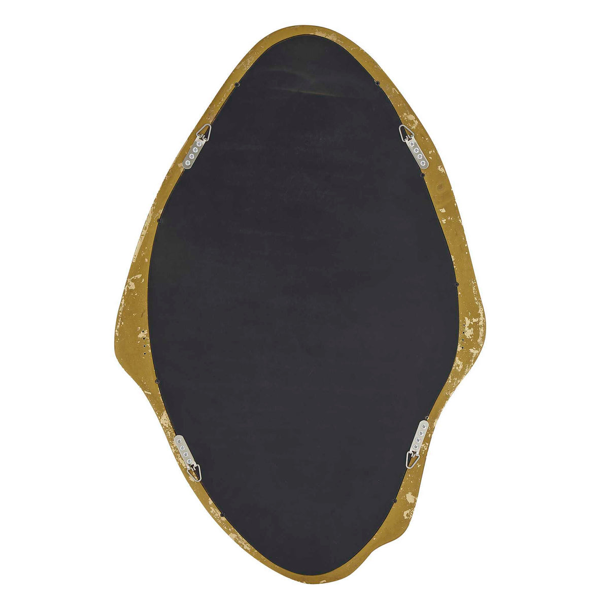 Aster Abstract Mirror - Gold by Uttermost - View 7