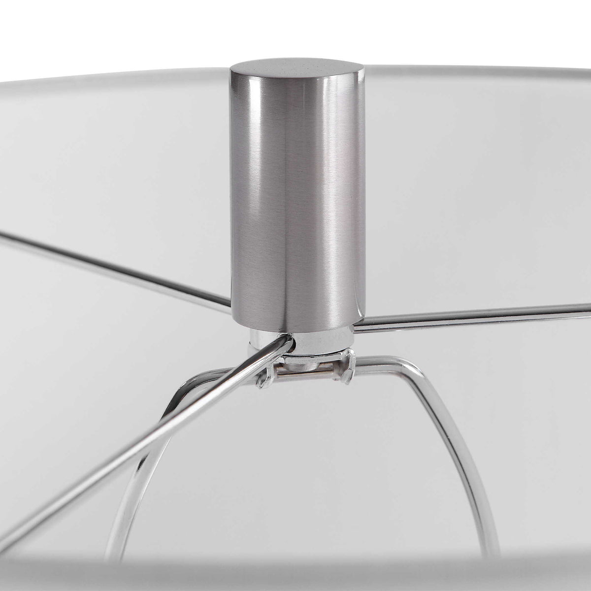 Georgios Cylinder Table Lamp - White by Uttermost - View 6