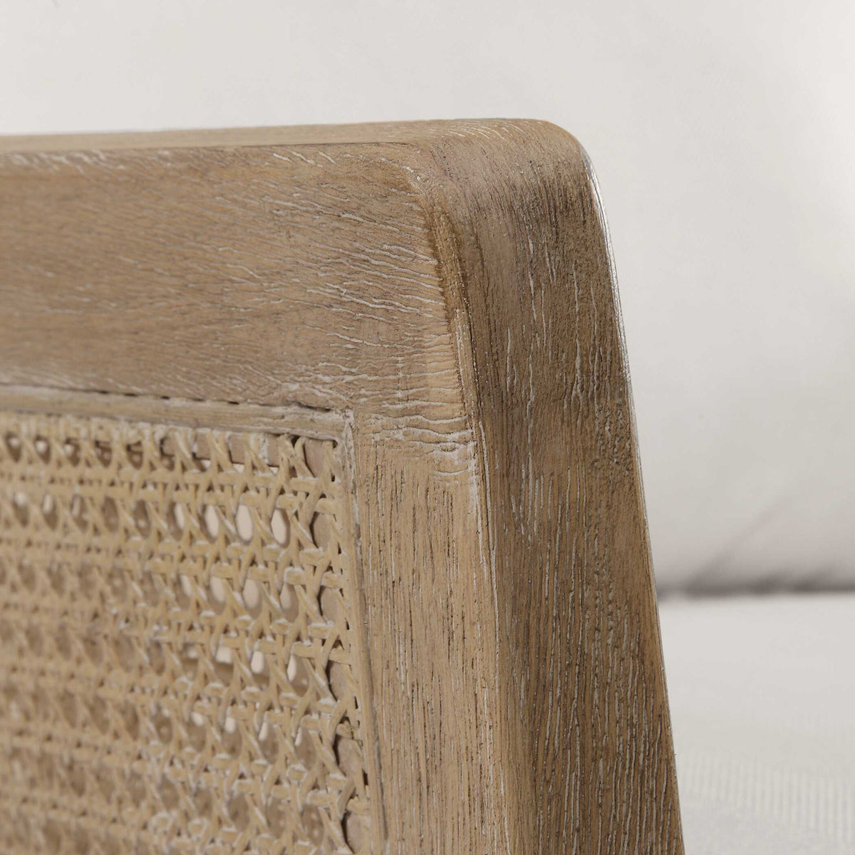 Encore Natural Armchair - White / Light Brown by Uttermost - View 8