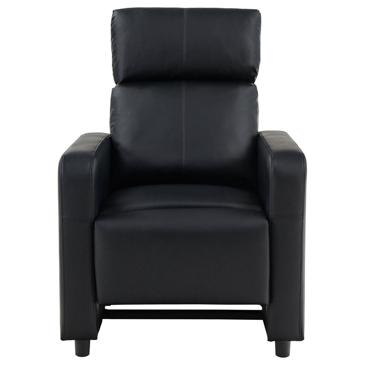 Toohey Upholstered Tufted Recliner Living Room Set Black | Coaster | Home Elegance USA