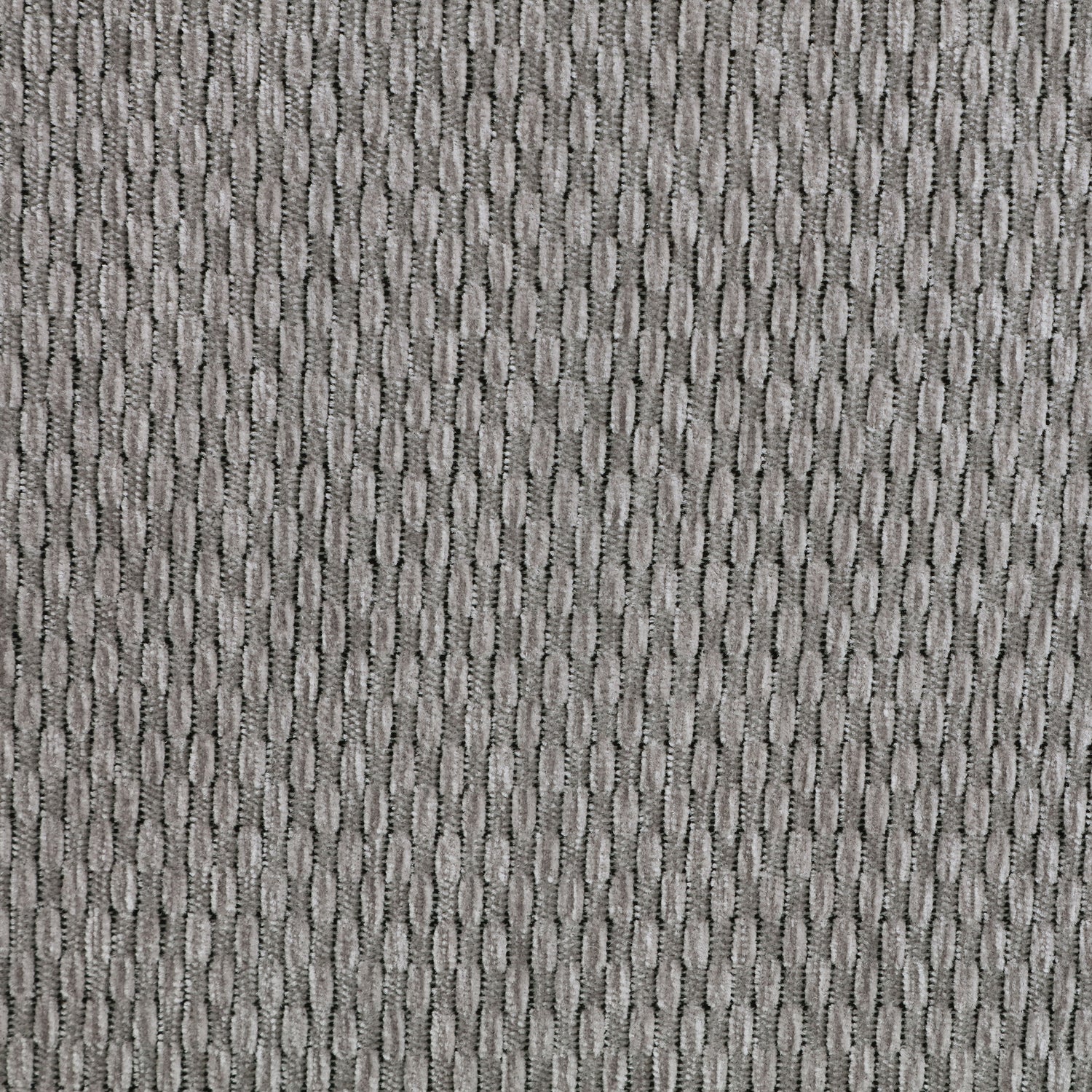 Sofá reclinable tapizado en chenilla Gilson gris