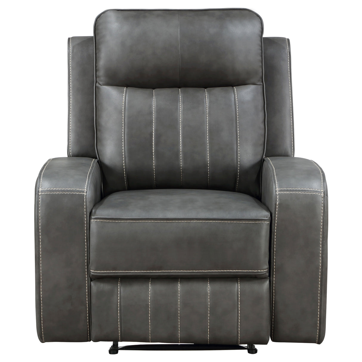 Recliner - Raelynn Upholstered Recliner Chair Grey