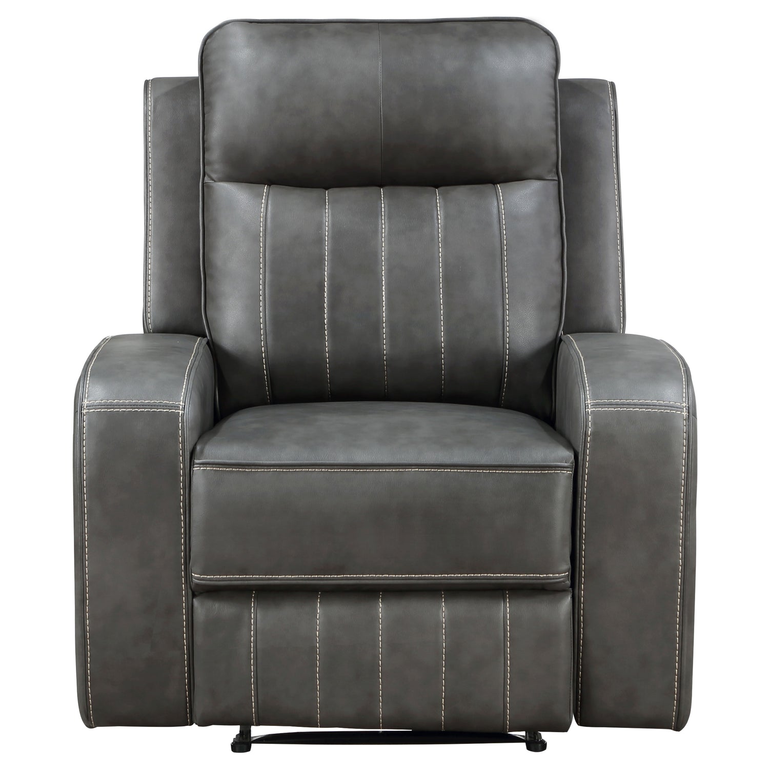 Recliner - Raelynn Upholstered Recliner Chair Grey