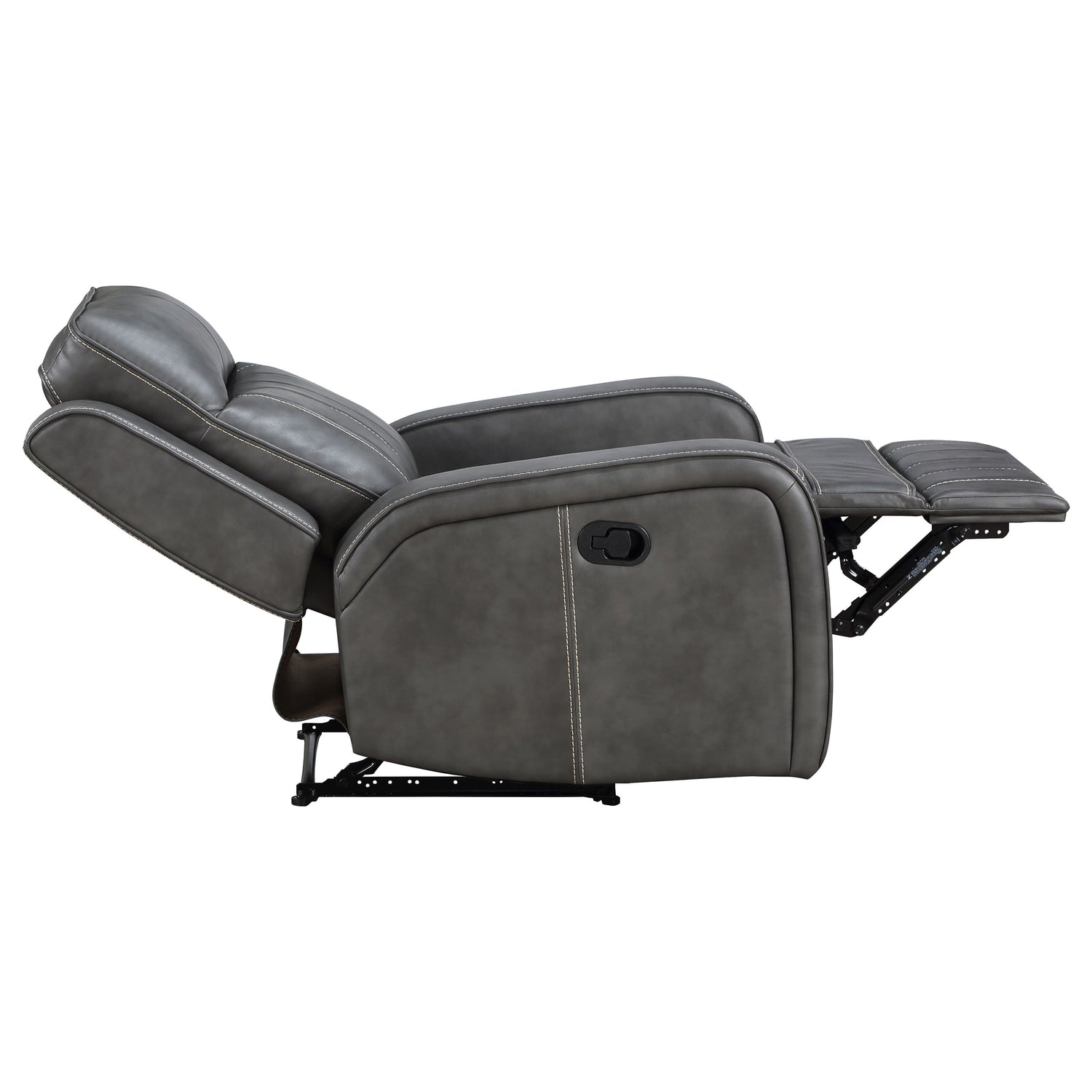Recliner - Raelynn Upholstered Recliner Chair Grey
