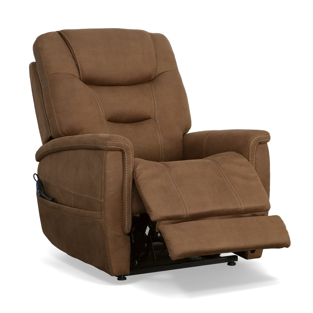Shaw Power Lift Recliner With Power Headrest & Lumbar - Russet | Flexsteel