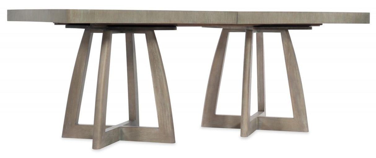 Affinity 78" Rectangle Dining Room Set - Gray 6050 - 75206 | Hooker | Home Elegance USA