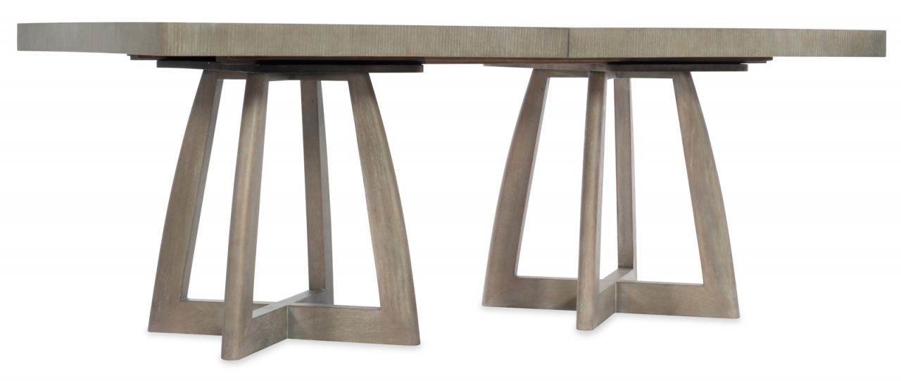 Affinity 78" Rectangle Dining Room Set - Gray 6050 - 75206 | Hooker | Home Elegance USA
