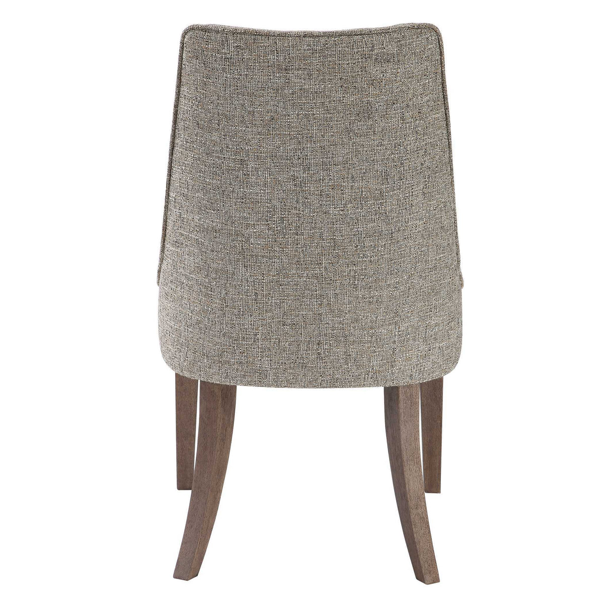 Daxton Armless Chair Earth Tone - Beige / Dark Brown by Uttermost - View 6
