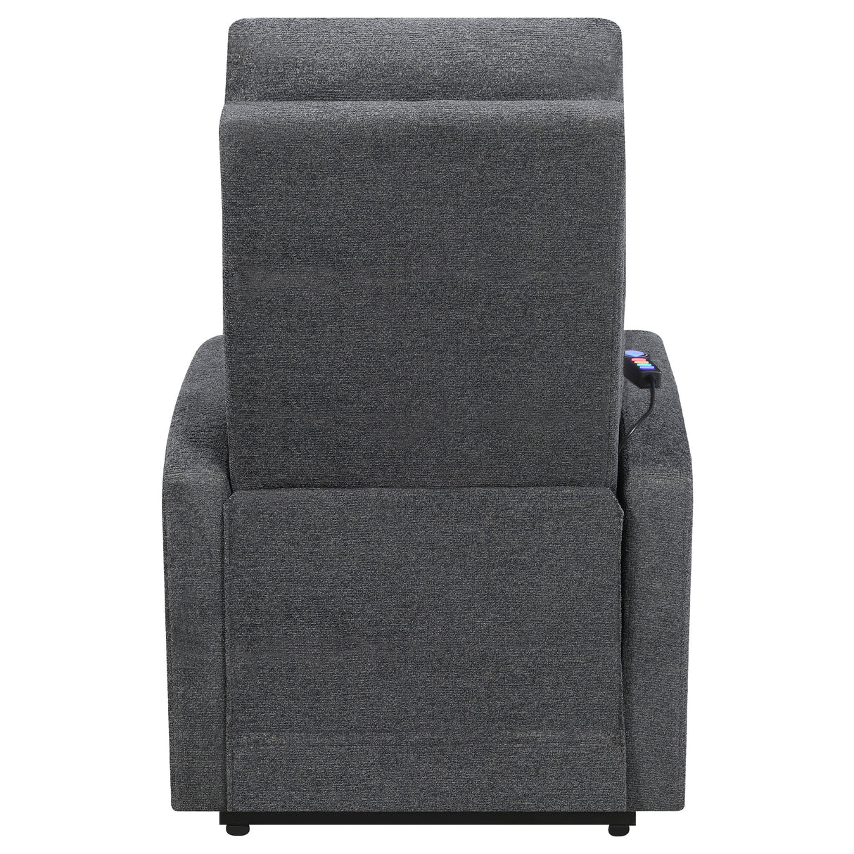 Power Lift Massage Chair - Howie Tufted Upholstered Power Lift Recliner Charcoal