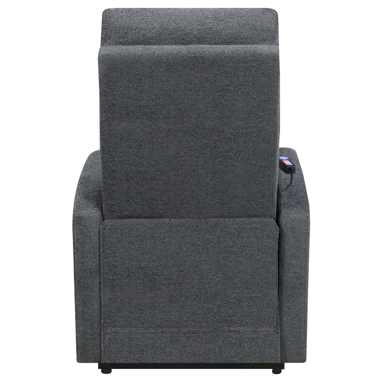 Power Lift Massage Chair - Howie Tufted Upholstered Power Lift Recliner Charcoal