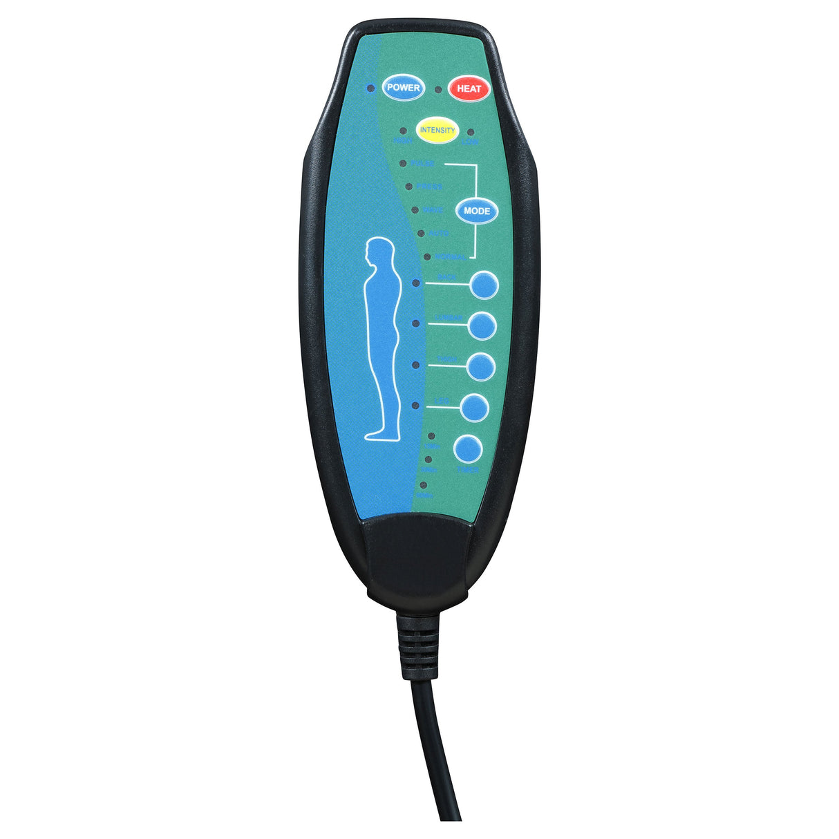 Sillón reclinable de masaje eléctrico tapizado Armstrong color vino tinto