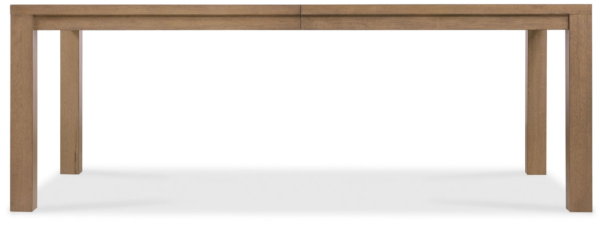 Sonnet Rectangular Dining Table With One 18" Leaf - Dark Gray / Light Brown by Hooker Furniture - View 5