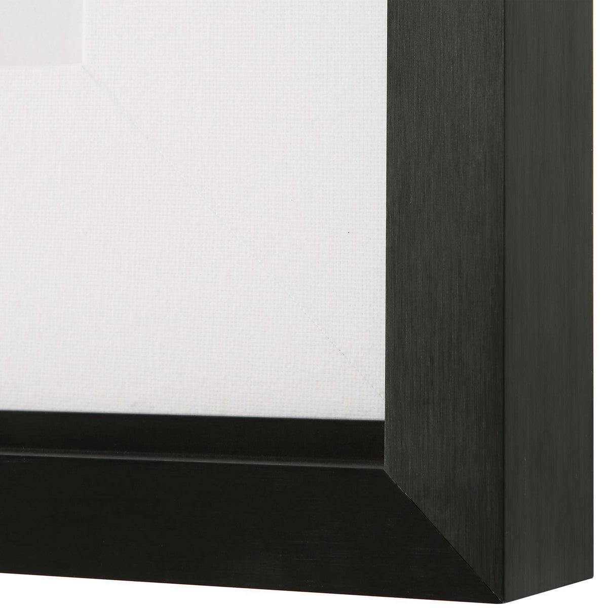 Winterland Abstract Prints (Set of 2) - Black by Uttermost - View 6