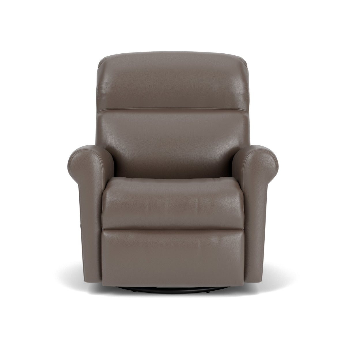 Davis Traditional Leather Swivel Gliding Recliner | Flexsteel