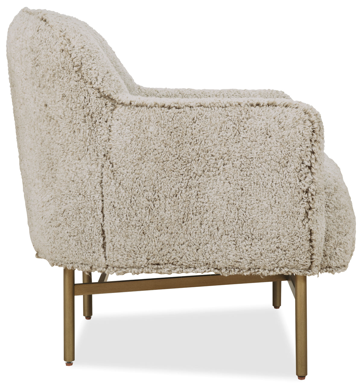 Milo Lounge Chair - Beige by Hooker Furniture - View 3