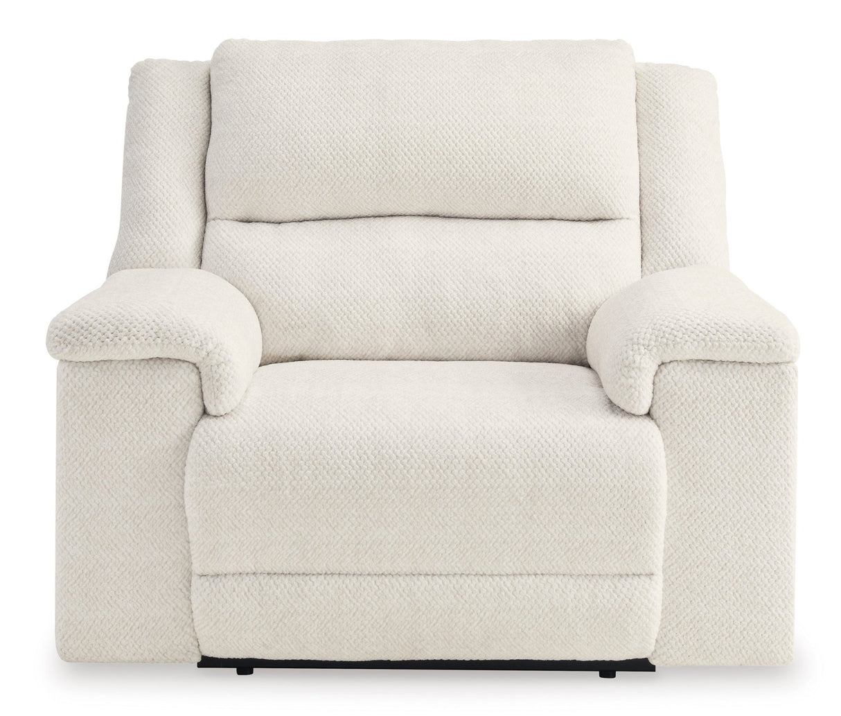 Ashley Linen Keensburg Wide Seat Power Recliner - Velvet | Home Elegance USA