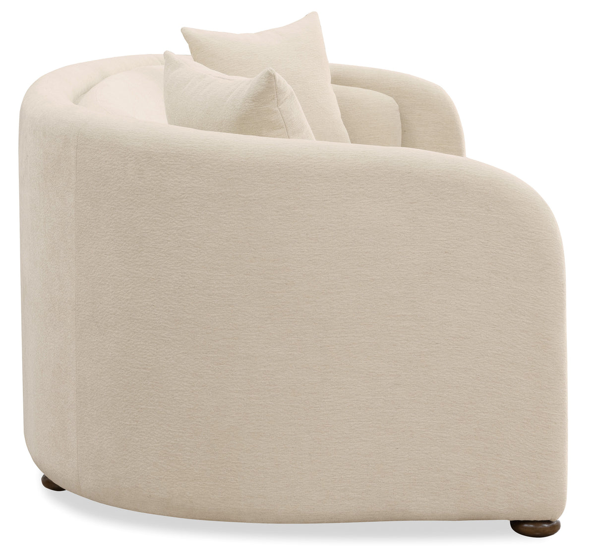 Valentina Stationary Sofa - Beige by Hooker Furniture - View 3