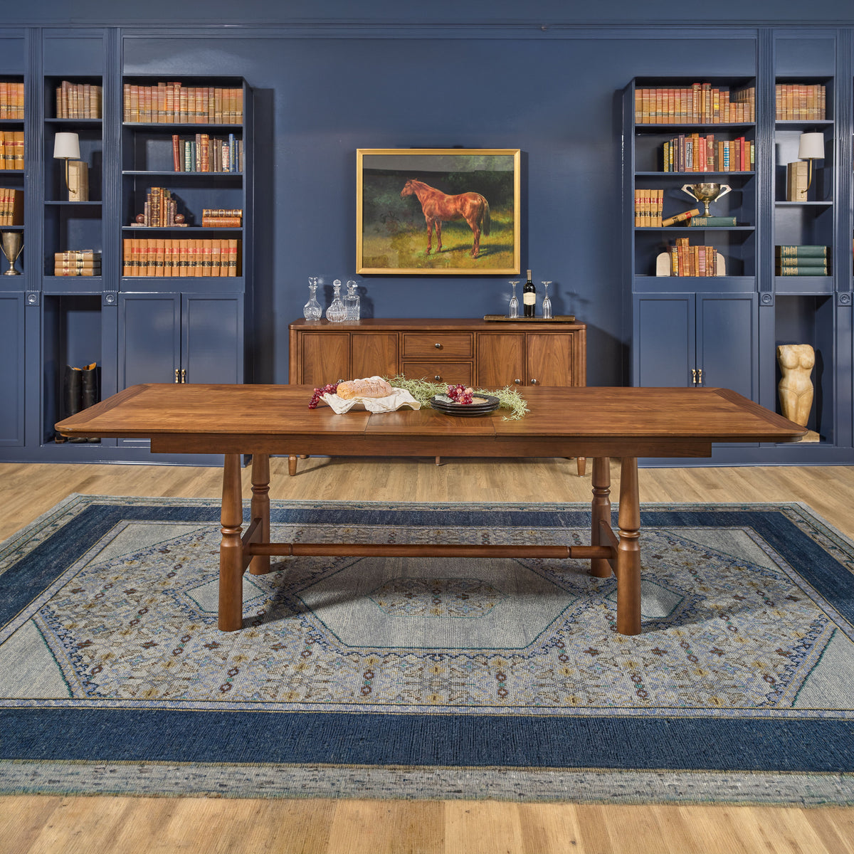 Azalea Rectangular Dining Table - Walnut | Flexsteel