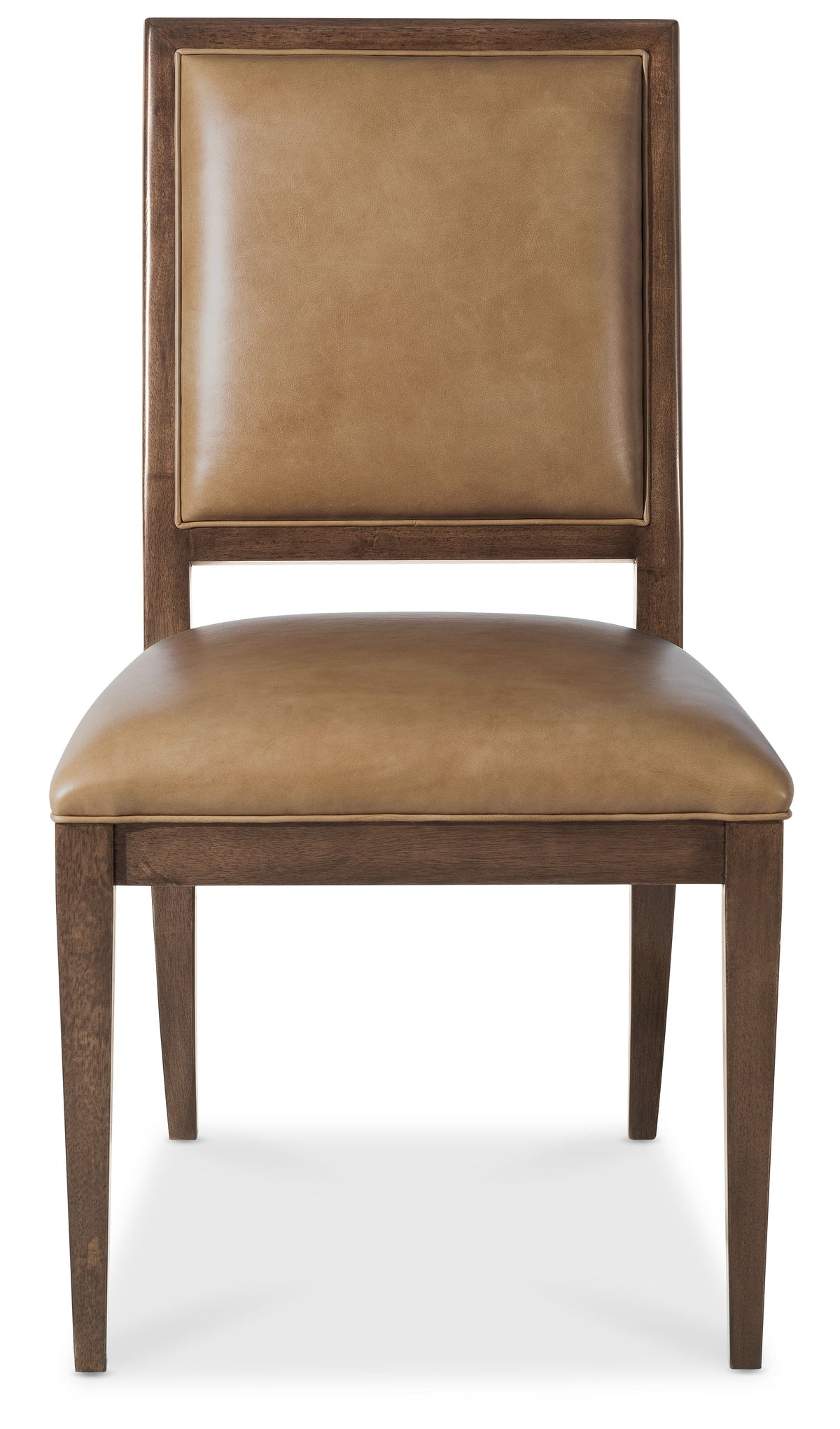 Archives Leather Side Chair - Light Brown by Hooker Furniture - View 5