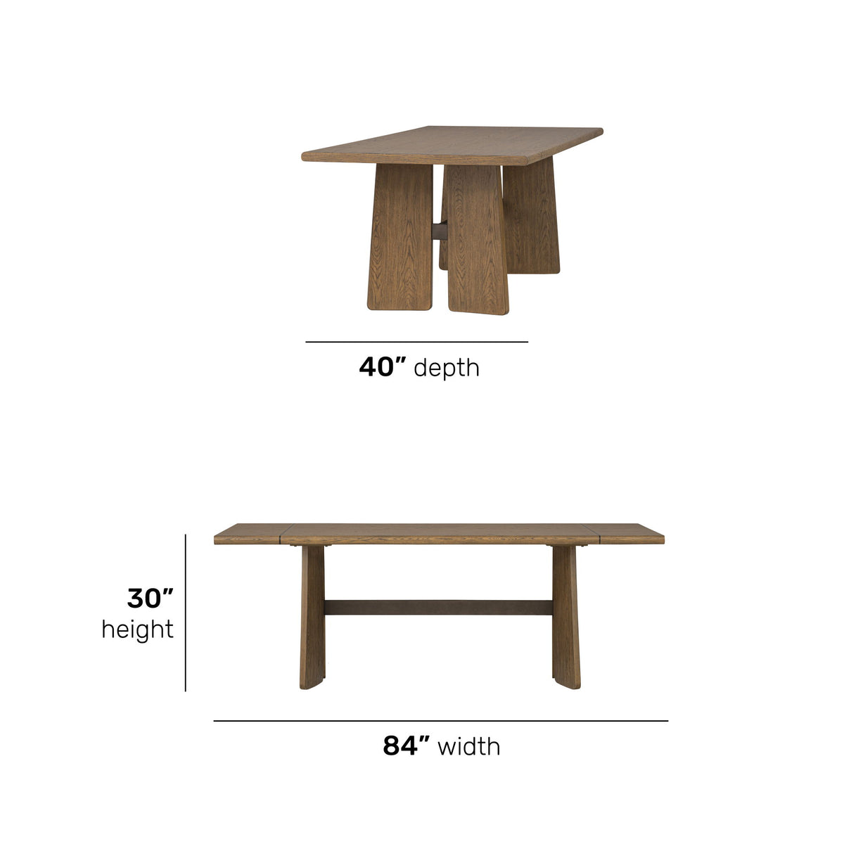 Lyra Rectangular Dining Table - Light Brown | Flexsteel