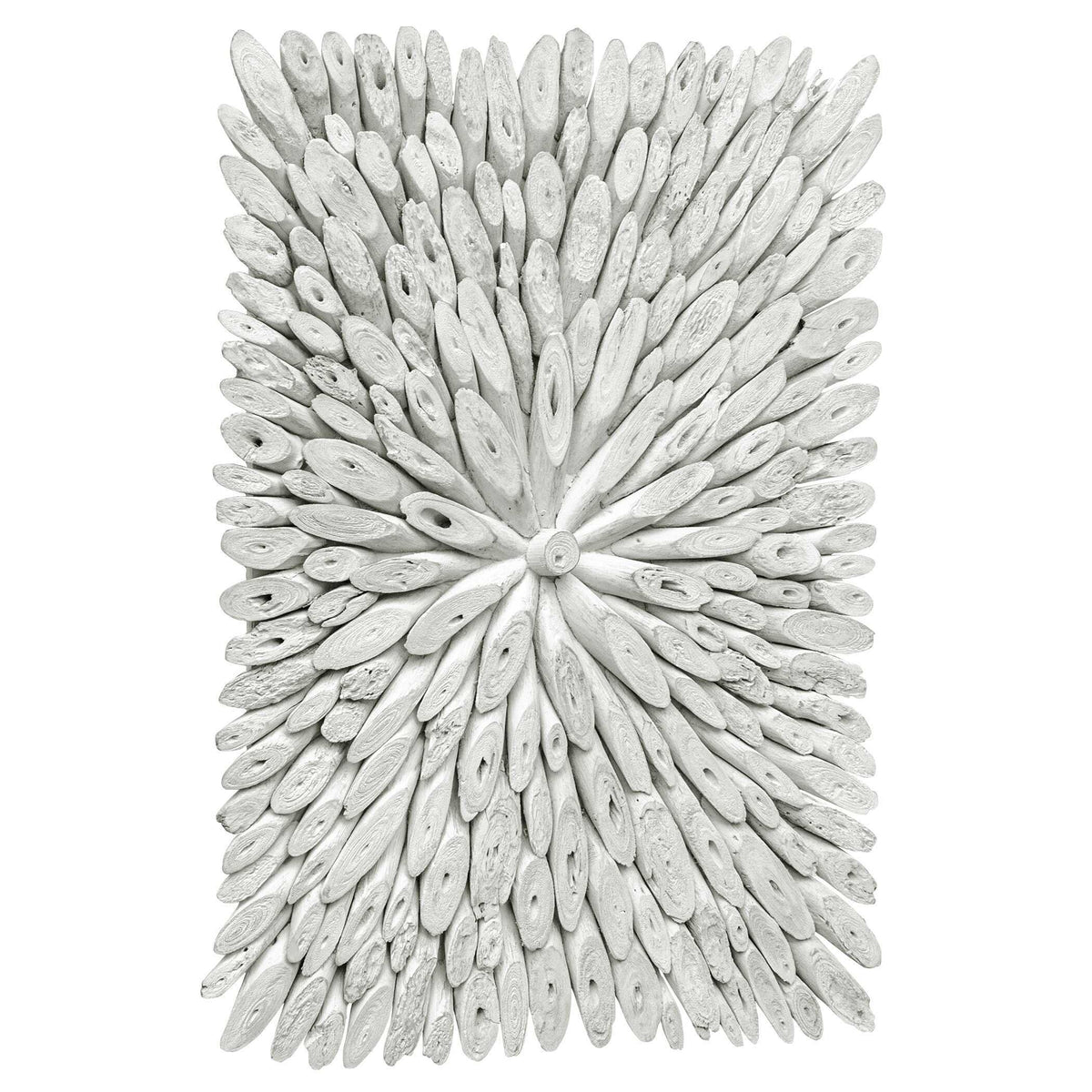 Bahama Wood Wall Decor - White by Uttermost - View 6