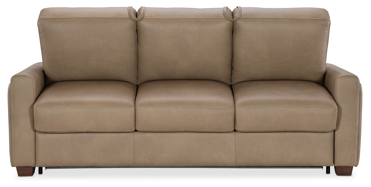 Griffin Queen Sleeper Sofa - Light Brown by Hooker Furniture - View 10
