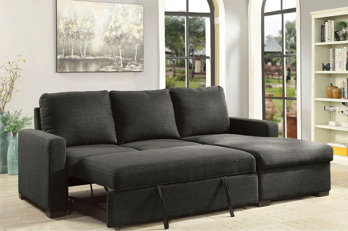 Arabella - Sectional - Dark Gray | Home Elegance USA