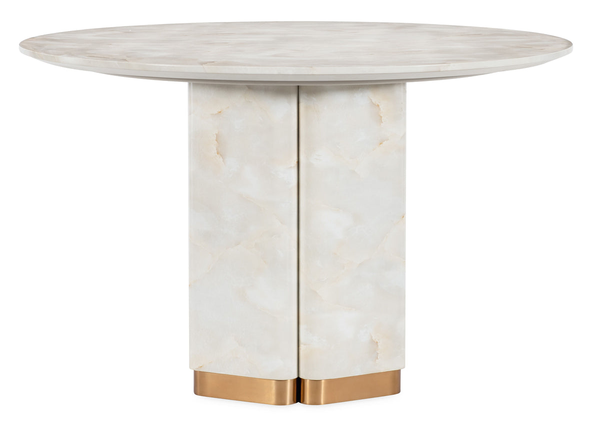 Eleana Round Dining Table - White by Hooker Furniture - View 5