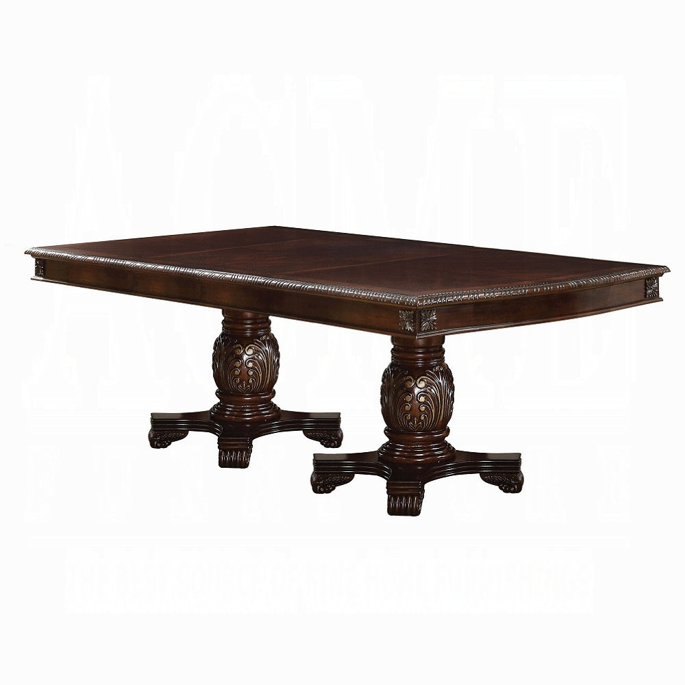 Chateau De Ville Dining Table 64075A Espresso Finish | Acme - sold by Home Elegance USA