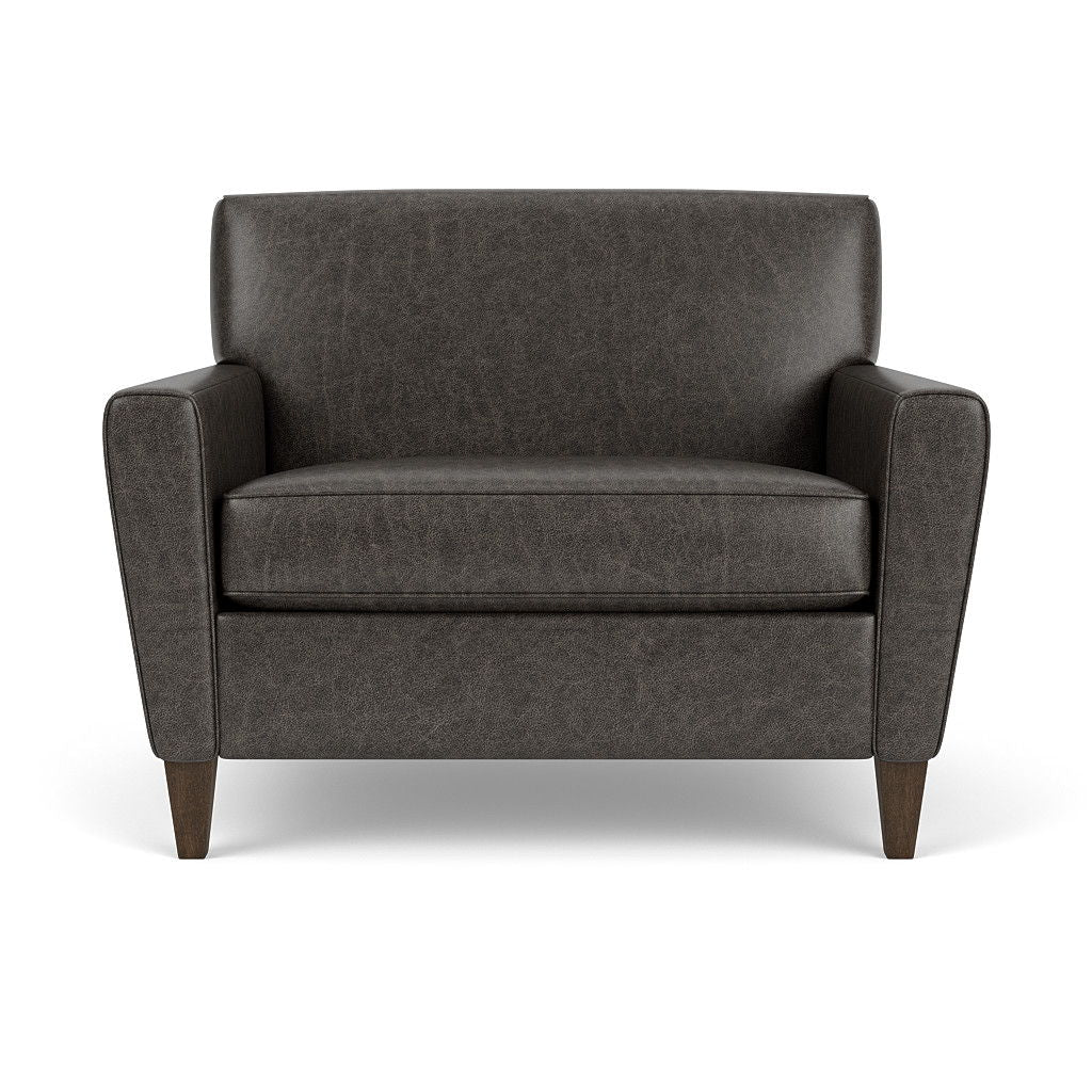 Digby Leather Chair And a Half | Flexsteel