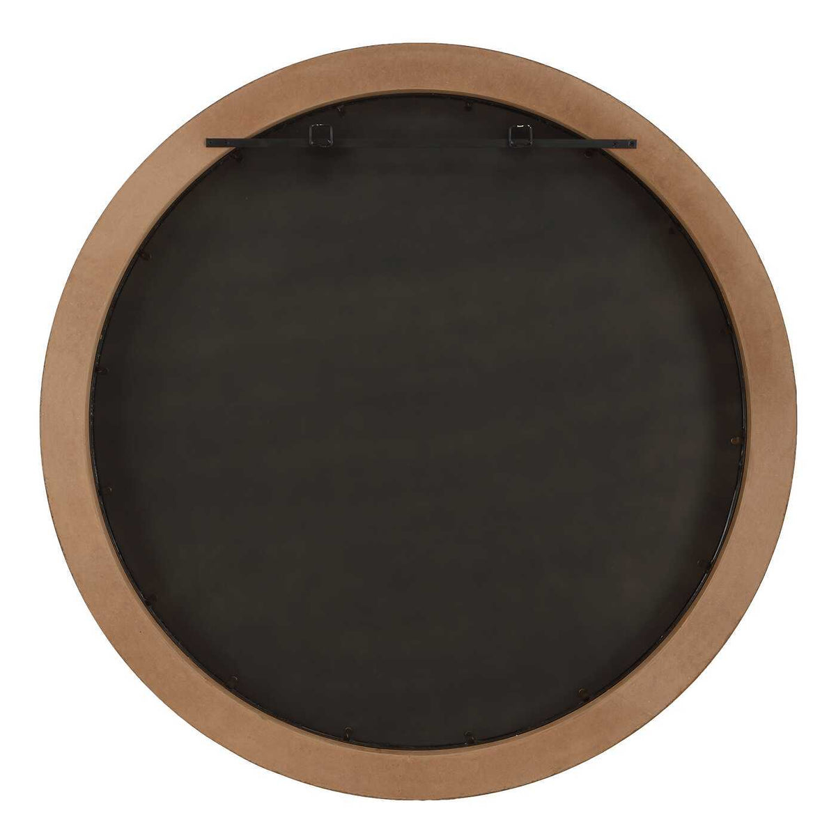Cleveland Round Burl Wood Mirror Woodtone - Dark Brown by Uttermost - View 6
