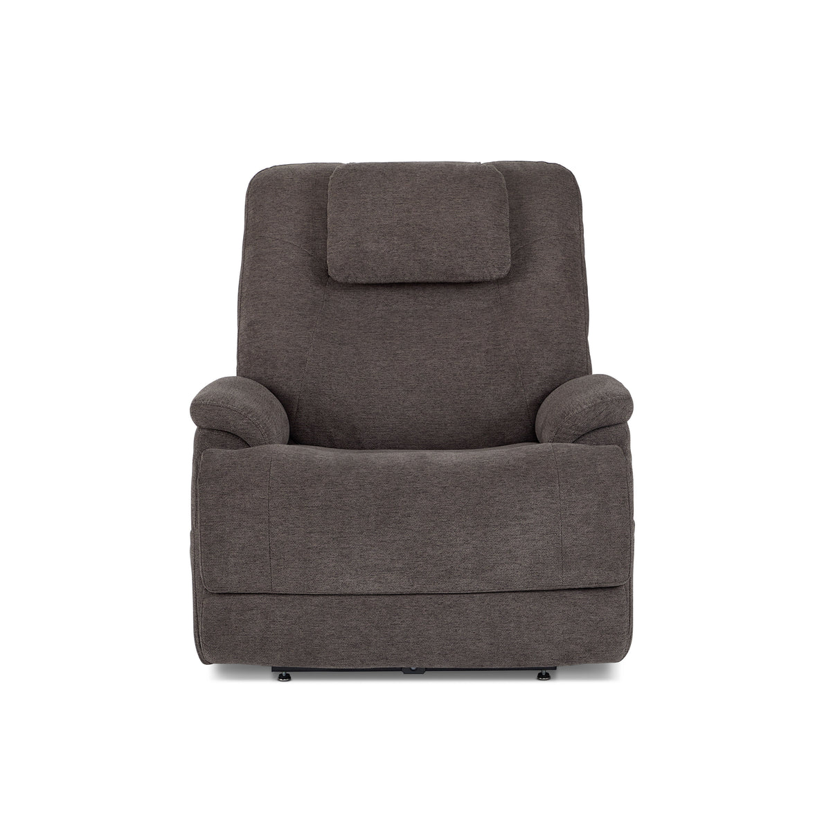 Zecliner Model 2+ Power Lift Recliner With Power Headrest, Lumbar, Heat & Massage - Umber Gray | Flexsteel