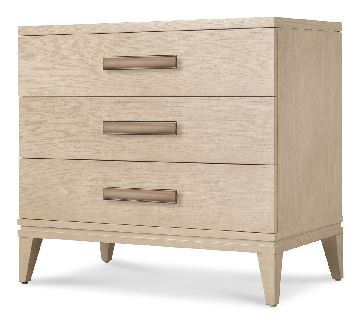 Westwood Three-Drawer Nightstand - Beige by Hooker Furniture - View 3