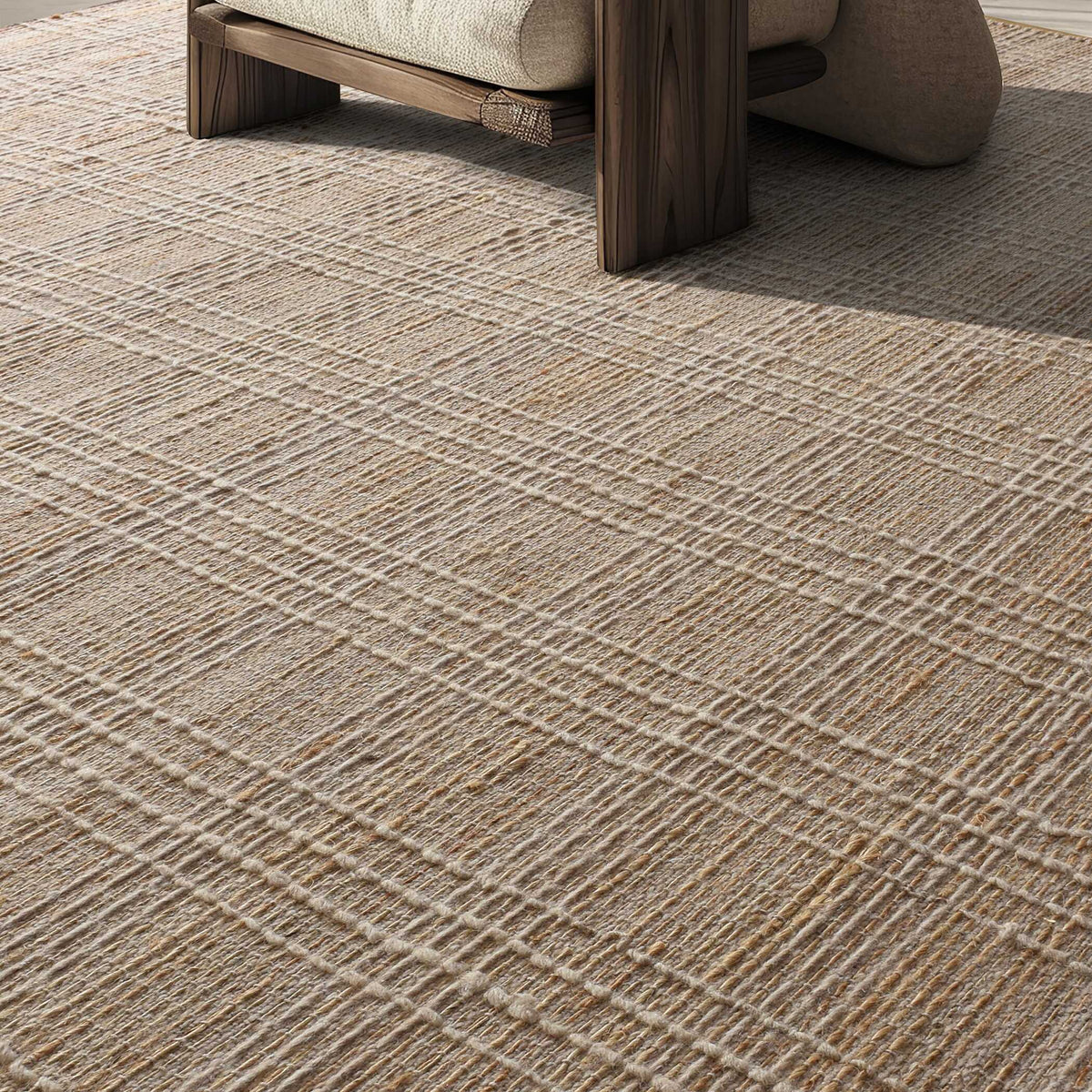 Baxton 6 X 9 Rug Beige - Light Brown by Uttermost - View 2
