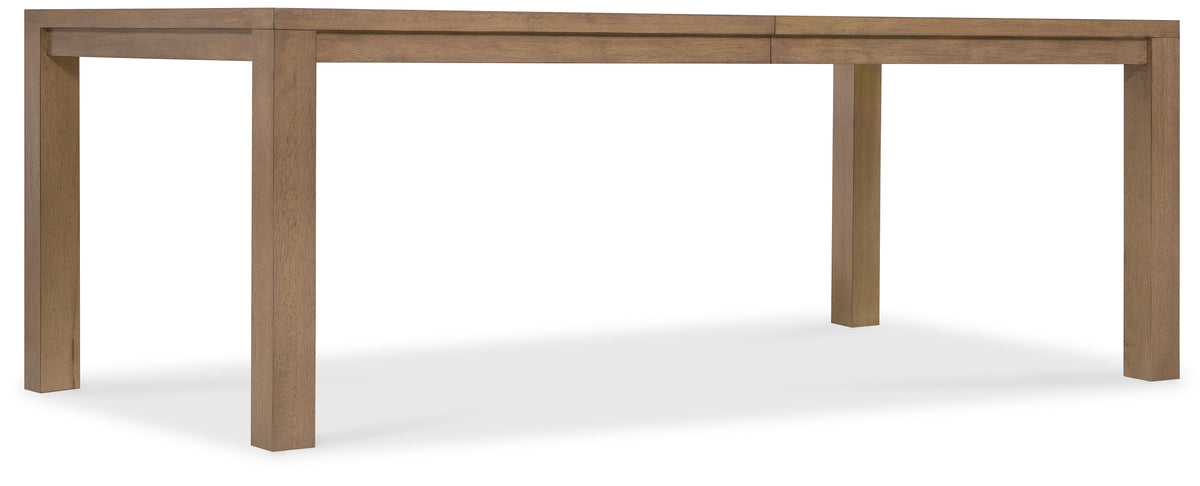 Sonnet Rectangular Dining Table With One 18" Leaf - Dark Gray / Light Brown by Hooker Furniture - View 1