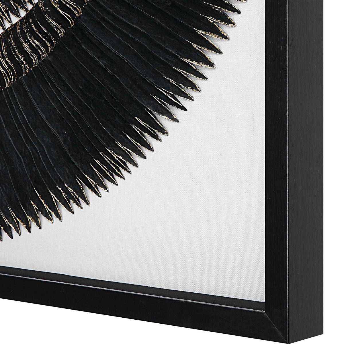 Sandara Shadow Box - Black by Uttermost - View 6