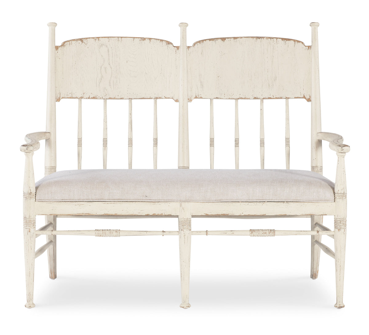 Americana Dining Bench - White by Hooker Furniture - View 4