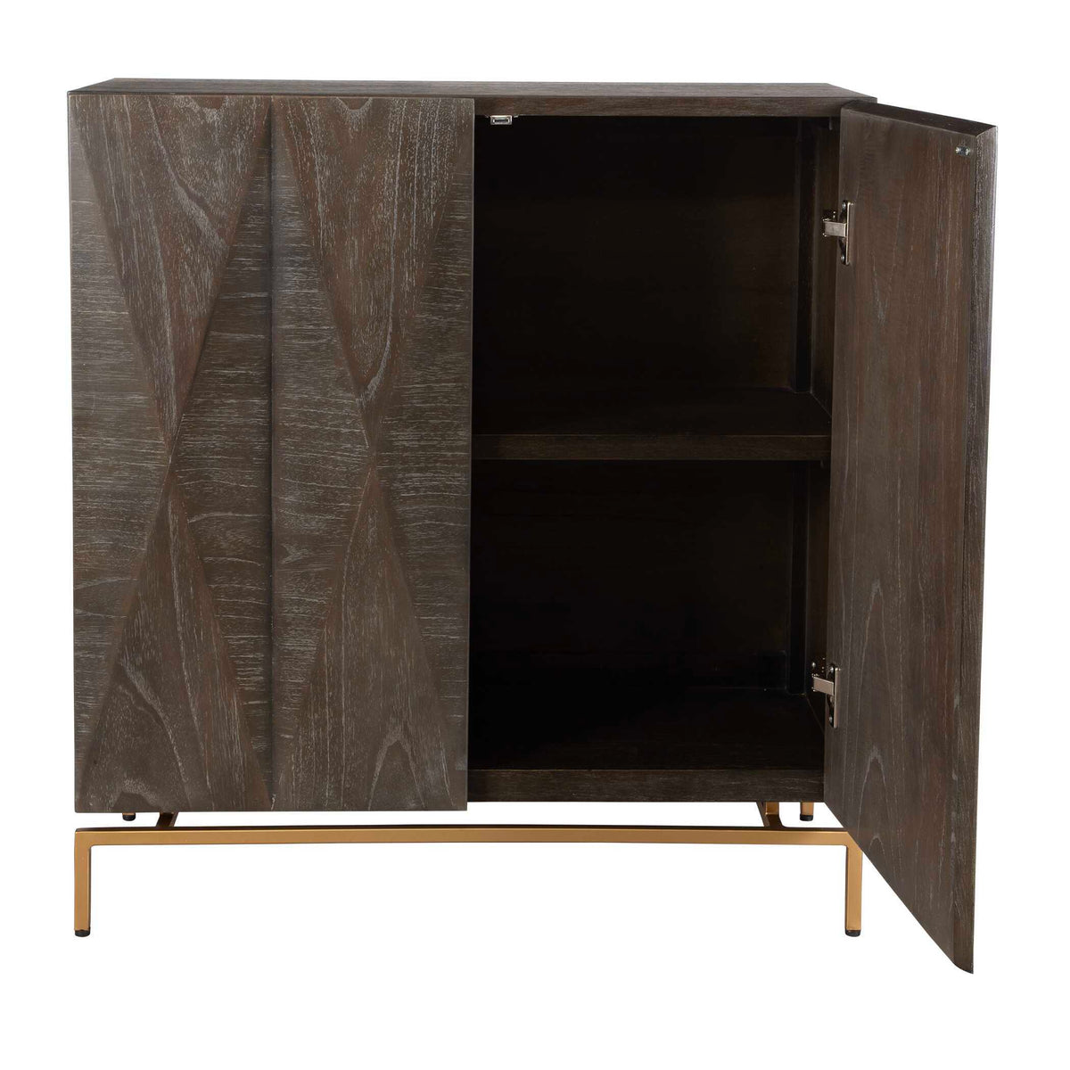 Marico 2 Door Mindi Cabinet - Dark Brown by Uttermost - View 5