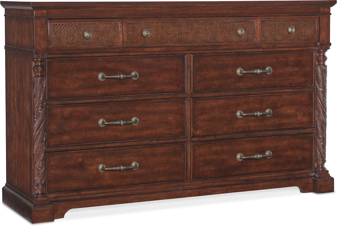 Bedroom Charleston Nine-Drawer Dresser | Hooker Furniture - Home Elegance USA