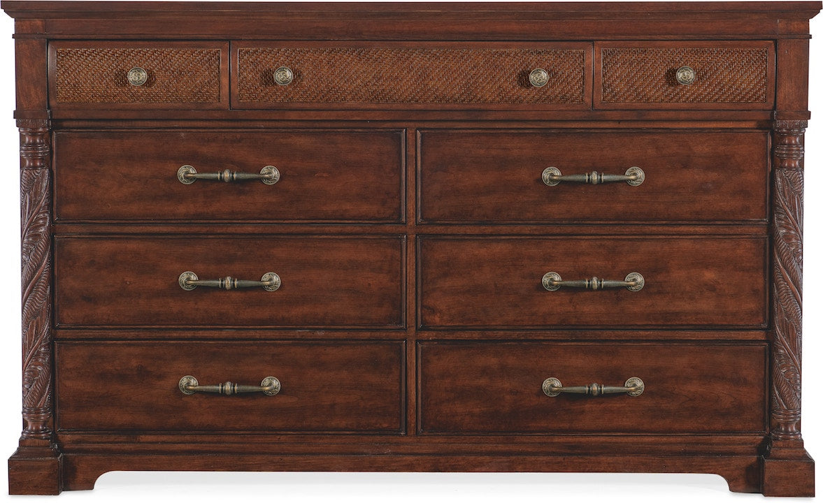 Bedroom Charleston Nine-Drawer Dresser | Hooker Furniture - Home Elegance USA