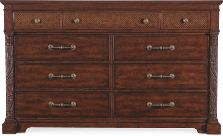 Bedroom Charleston Nine-Drawer Dresser | Hooker Furniture - Home Elegance USA
