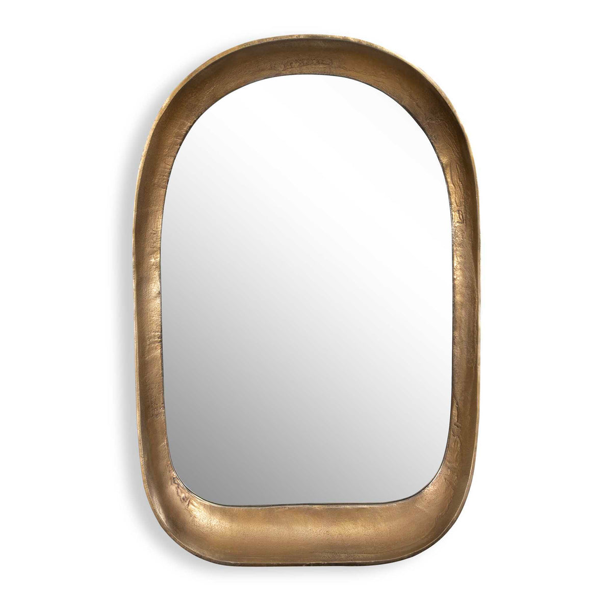 Bradano Brass Arch Mirror - Bronze by Uttermost - View 1