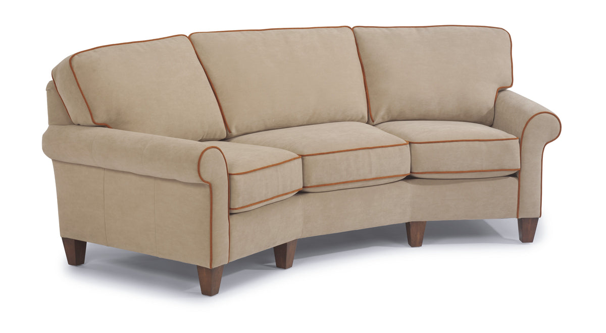 Westside Leather Conversation Sofa | Flexsteel
