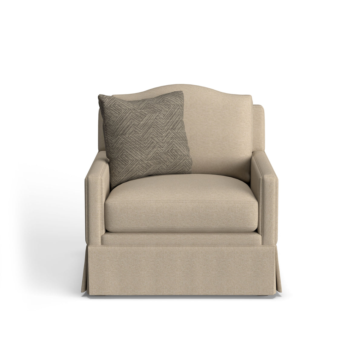 Lottie Skirted Bottom Chair | Flexsteel