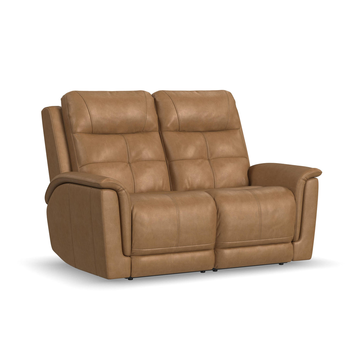 Ranger Power Reclining Loveseat With Power Headrest, Lumbar, Heat & Massage - Oakridge | Flexsteel