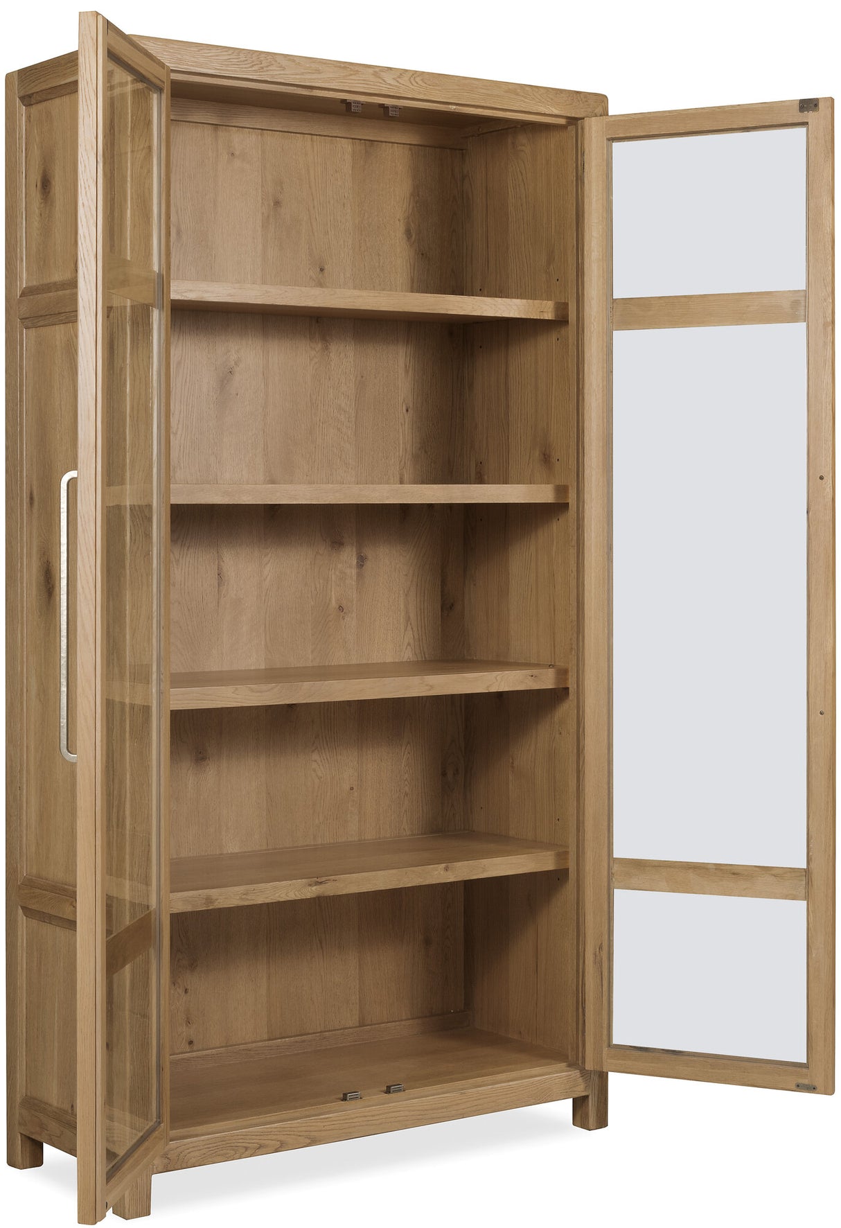 Driftwood Display Cabinet by Hooker Furniture in Buckboard, Worn Saddle & Burnt Timber Finishes