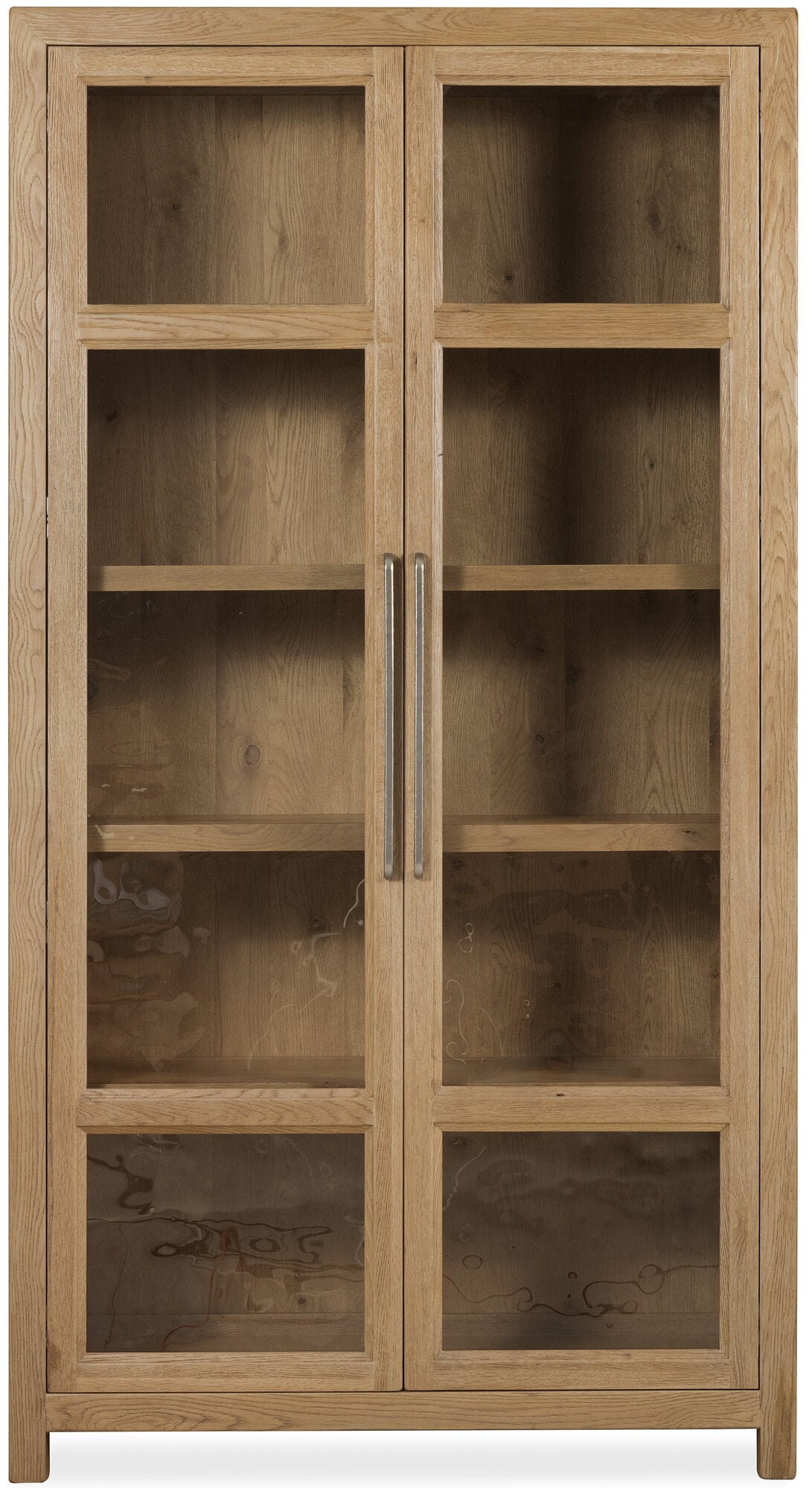 Driftwood Display Cabinet by Hooker Furniture in Buckboard, Worn Saddle & Burnt Timber Finishes