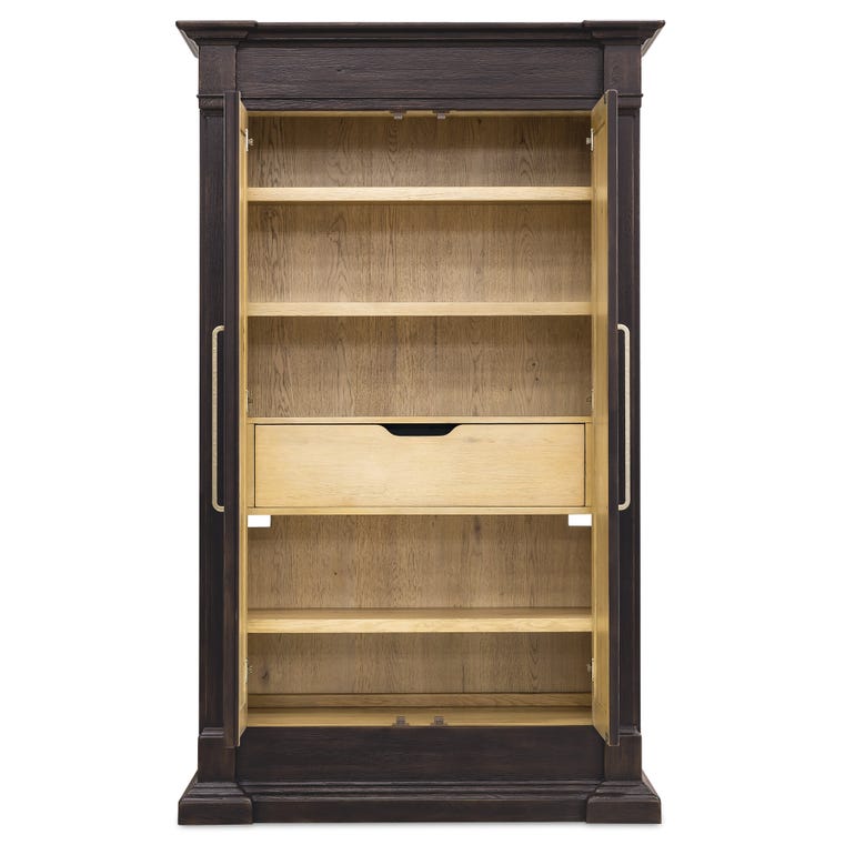 Driftwood Wardrobe – Buckboard, Worn Saddle, Burnt Timber | Hooker Furniture