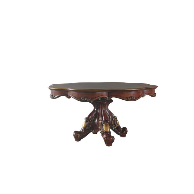 Acme - Picardy Dining Table 68225 Honey Oak Finish