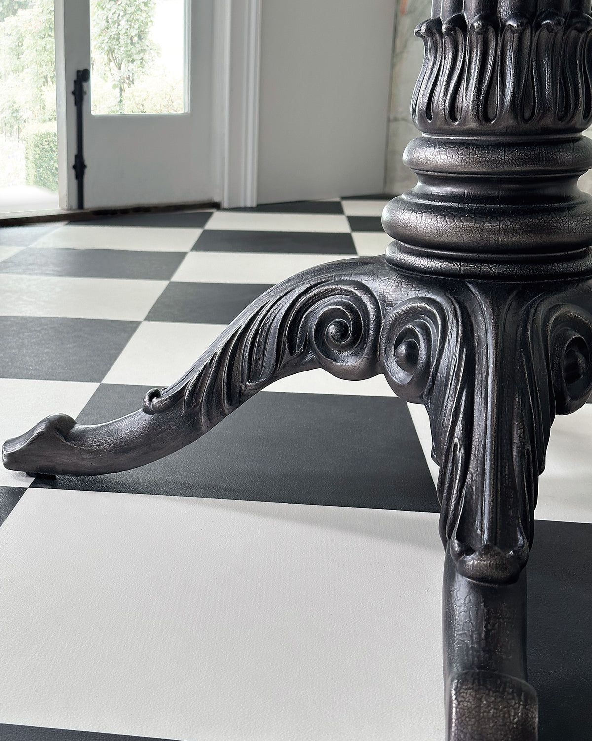 Charleston Bistro Table - Black / White by Hooker Furniture - View 4